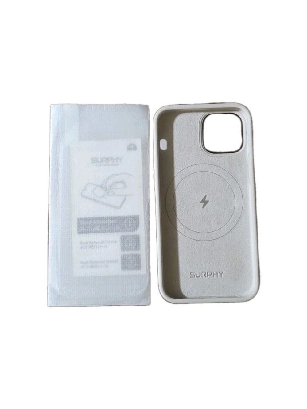 SURPHY Magnetic Case for iPhone 13 Mini Case Compatible w/MagSafe + Screen Cover